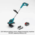 Garden Soil Loosening Machine, Micro Tillage Machine, Agricultural Soil Turning Machine, Electric Hoe Excavator for Farmland