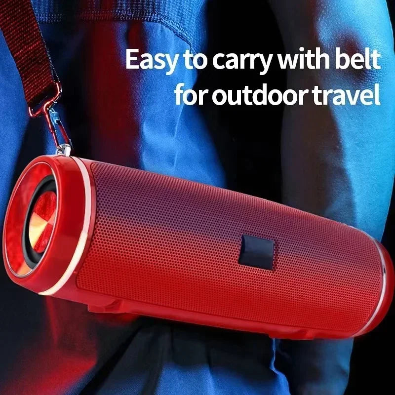 Caixa De Som  Portable Wireless Speaker Bluetooth 200W High Power Outdoor Audio 3D Stereo Surround TWS FM Voice RHDE Promotion