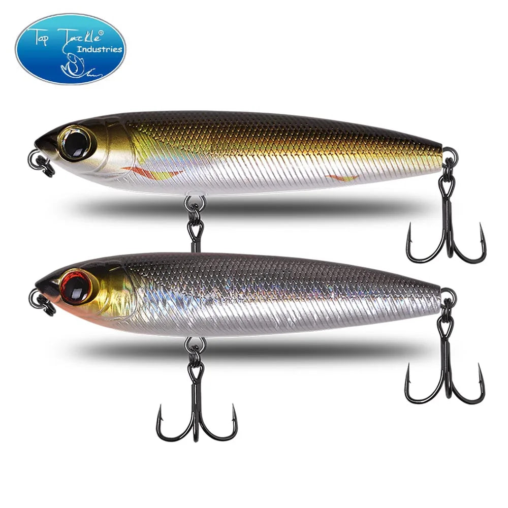 TOP TACKLE INDUSTRIES Topwater Surface Pencil Fishing Lures 125mm 30g Swimbaits Floating Artificial Hard Baits Fishing Lure