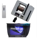 15-30M Range Updated TL 7inch Fisheye Sonar - Waterproof Fishing Finder with Water Depth & Temperature Measurement