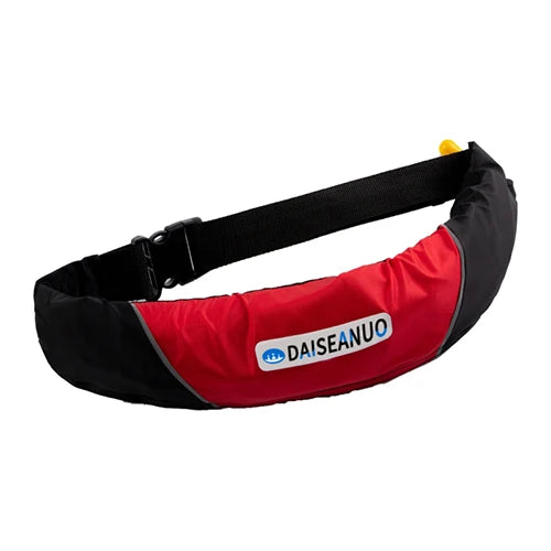 Automatic Inflatable Fishing Vest for Adults, Portable Waist Life Jacket, Life Belt, Sea PFD Manual Buoyancy Vest for Boating