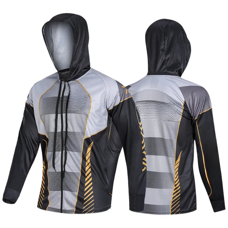 Fishing Clothing Summer Outdoor Sports Long Sleeve Breathable Quick Drying  Fishing Shirt Sunscreen Hiking Clothes