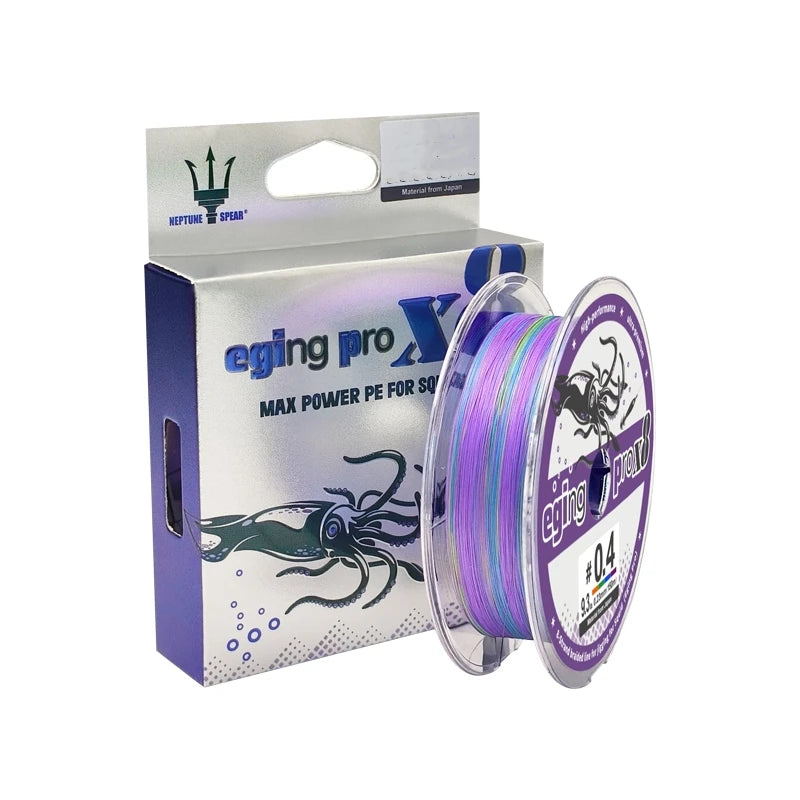 New 150m X8 Strands Braided PE Japan Smooth Multifilament Fishing Line PE Line Seawater Fishing Squid Octopus and Cuttlefish