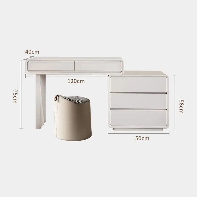 Modern Vanity Table Decoration BedroomLuxury Vanity Table Dresser Drawer Coiffeuse De Chambre Maquillage Bedroom Furniture