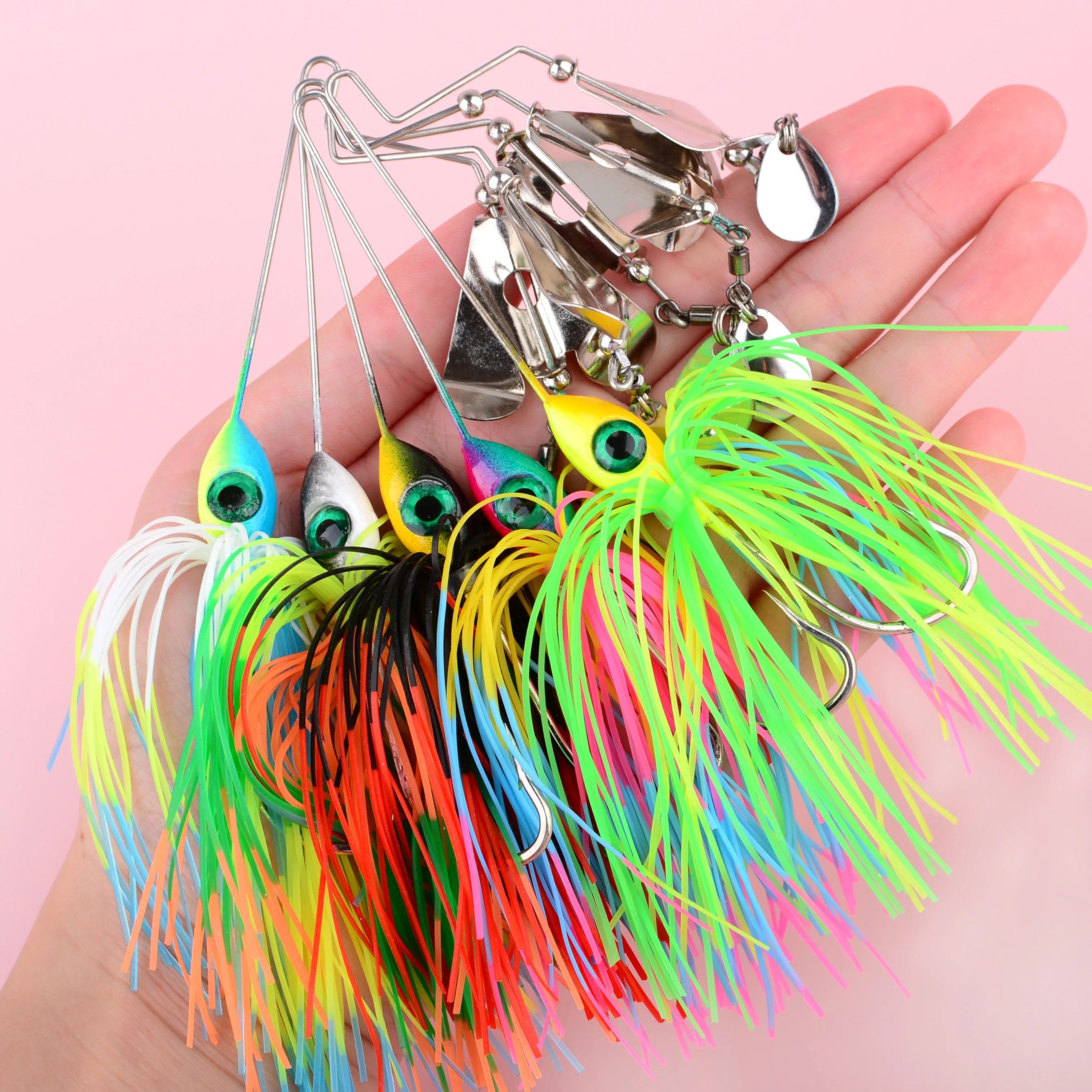 10CM 14.5G spinner bait fishing lure Chatter bait Blade Jig Dancer Buzzbait wobbler chatterbait for bass pike carp fishing