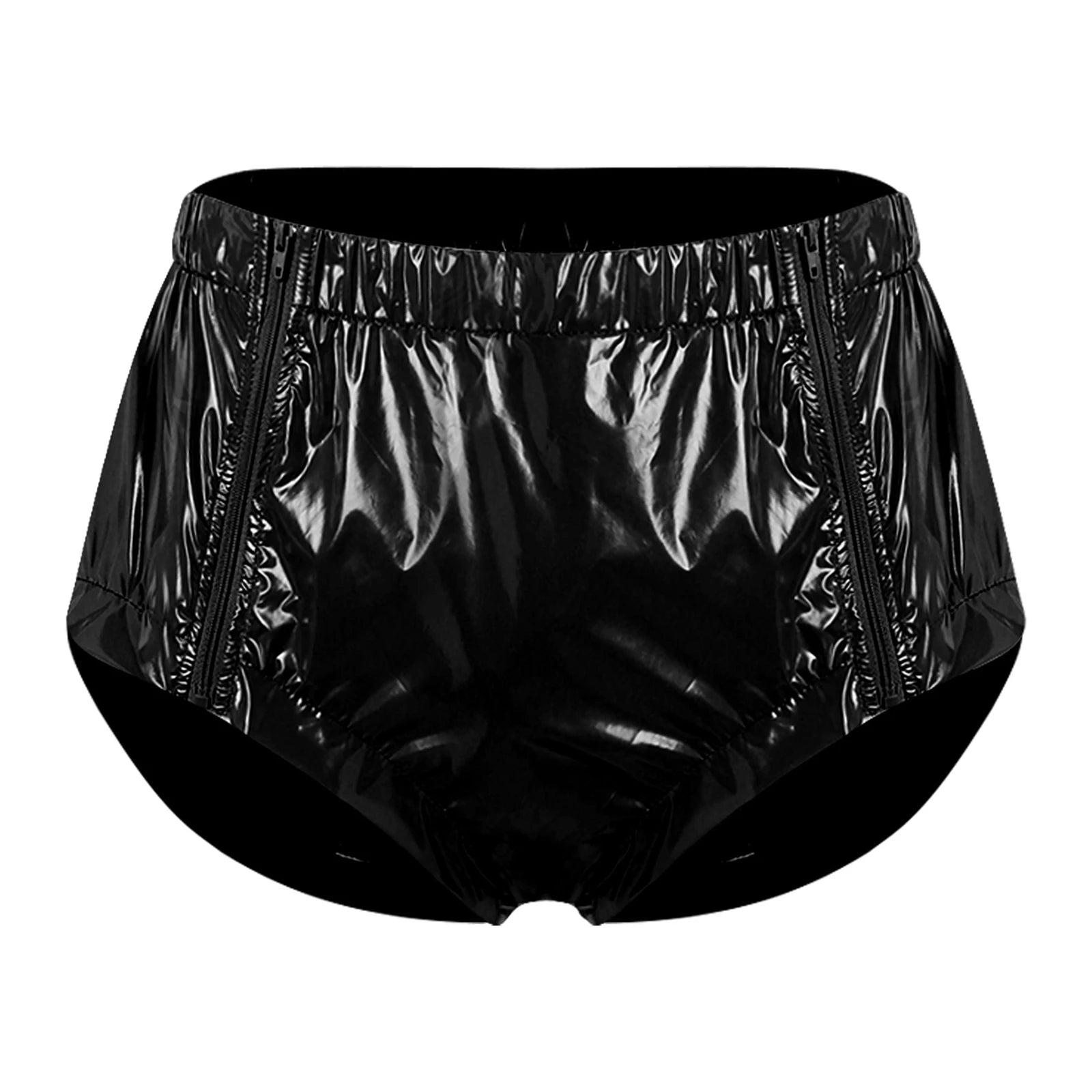 Mens Adaptive Underwear Waterproof Diaper Cover Front Pressing Buttons Anti-leak Briefs Bottoms for Elderly Special Needs