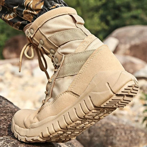 2026 New Men Tactical Boots Sport Hiking Shoes Outdoor Ankle Men Sneakers Men's Desert Combat Boots Boots Botas Hombre