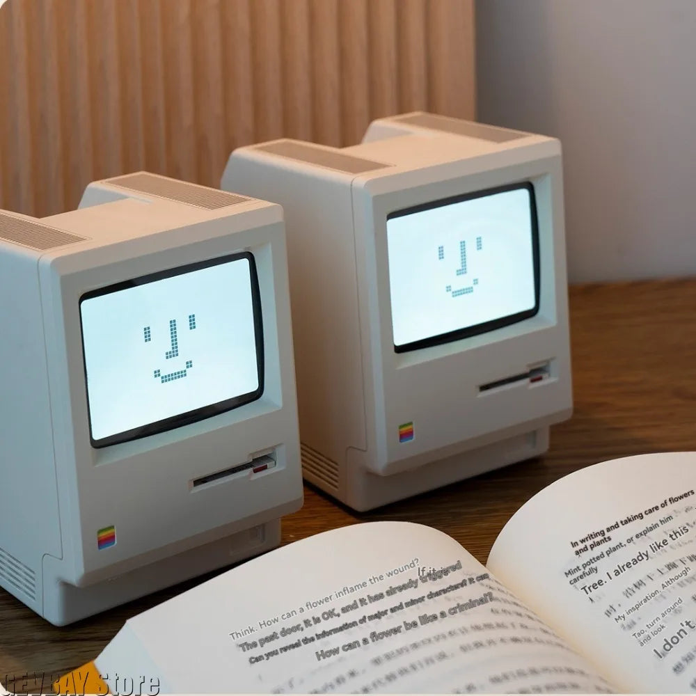 Retro Clock Desktop Alarm Digital Clock Student Specific Wake Up Artifact Nostalgic Desktop Male Electronic Maclock Ornament