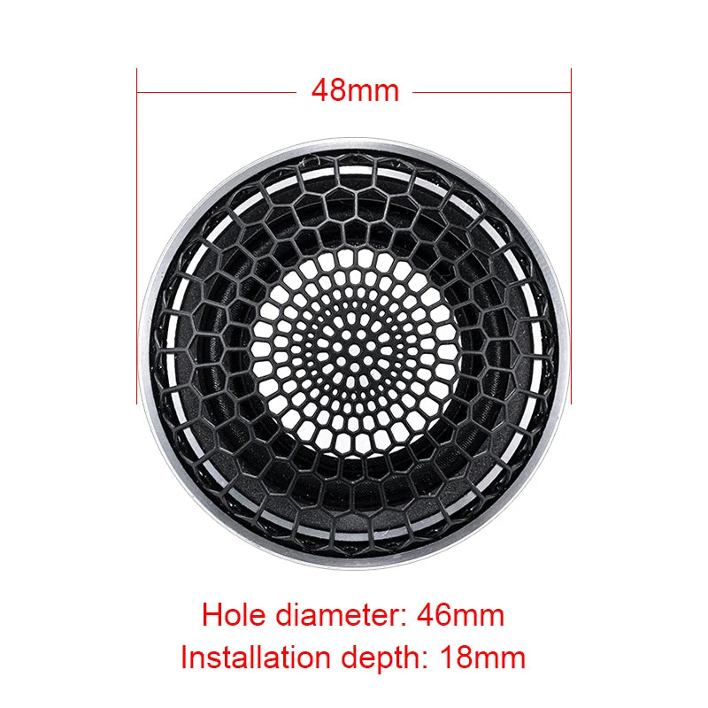 A set of high-quality 6.5-inch car speakers, 160W high-fidelity car stereo, lossless modification of tweeter and woofer.