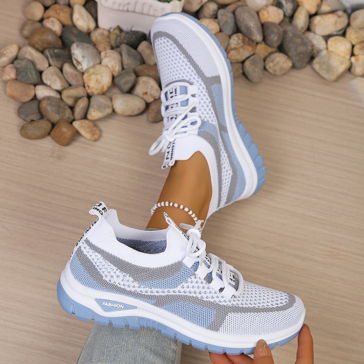 Women's Two-Tone Casual Sneakers