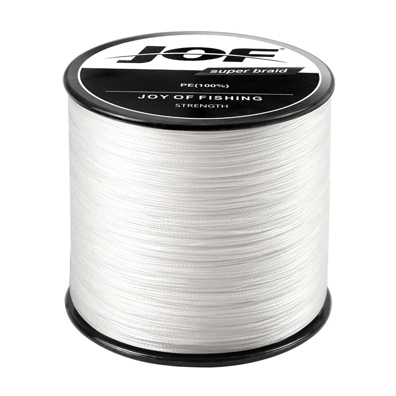 JOF Braided Fishing Line 4 Strands 1000M 500M 300M Multifilament Line Carp Fishing 8-80LB PE Line Sea Fishing 4X Braid Wire
