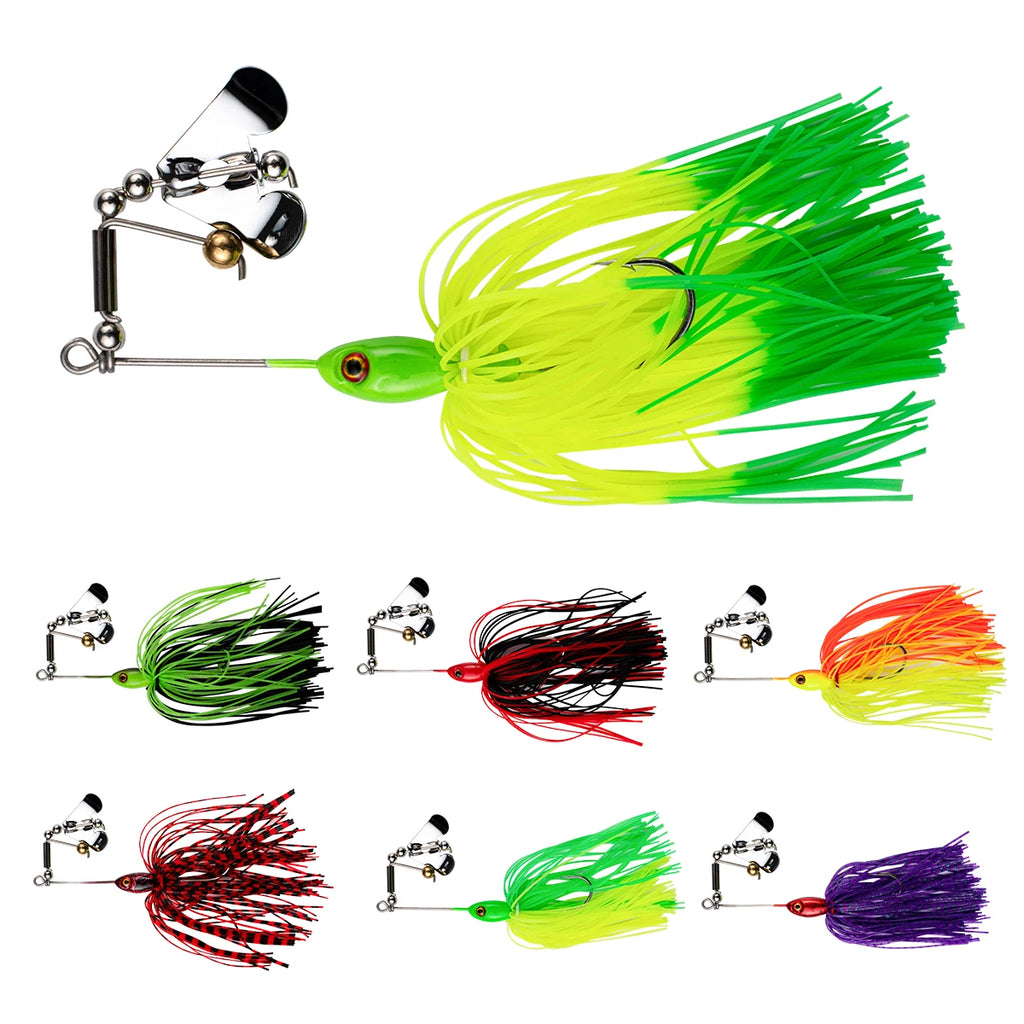 Spinner bait 10cm/12g 16g Fishing lure jig bait for Bass Pike Buzzbait for Fishing bait Wobbler high quality