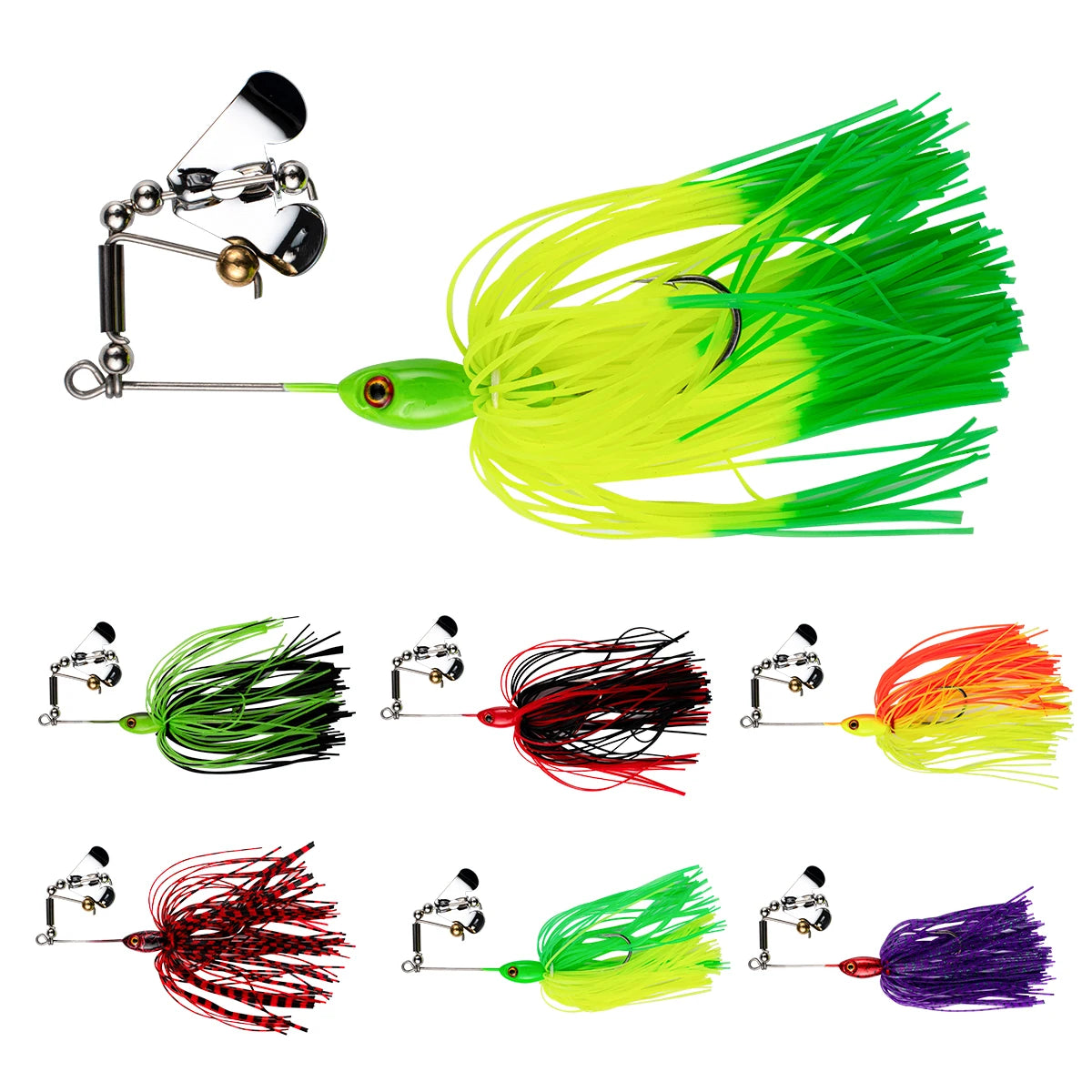 Spinner bait 10cm/12g 16g Fishing lure jig bait for Bass Pike Buzzbait for Fishing bait Wobbler high quality