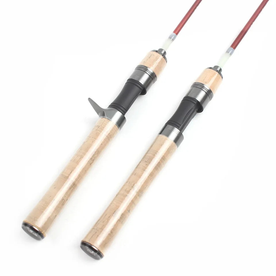 1.4M Glass Spinning Lure Rod Slow Lure Ultralight Rods Ultra Light Solid Tips Trout Stream Fishing Pesca Casting Rod