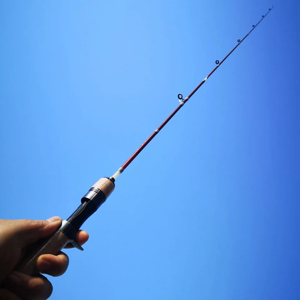 1.4M Glass Spinning Lure Rod Slow Lure Ultralight Rods Ultra Light Solid Tips Trout Stream Fishing Pesca Casting Rod