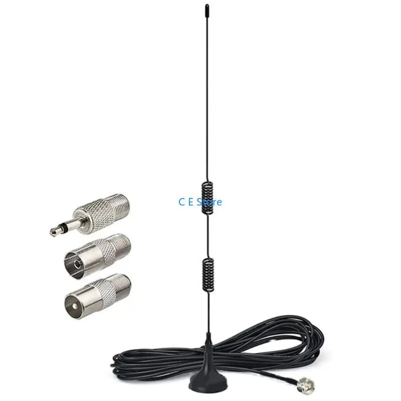 Stereo Receiver Tuner Home Theater Receiver Base FM Antenna For Indoor Video 50 Ohm FM Radio Antenna