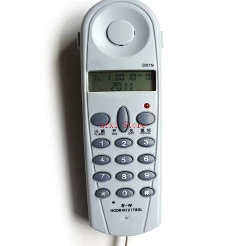 Test Telephone Set Corded Phone with LCD Caller Display Home Offices Telephone