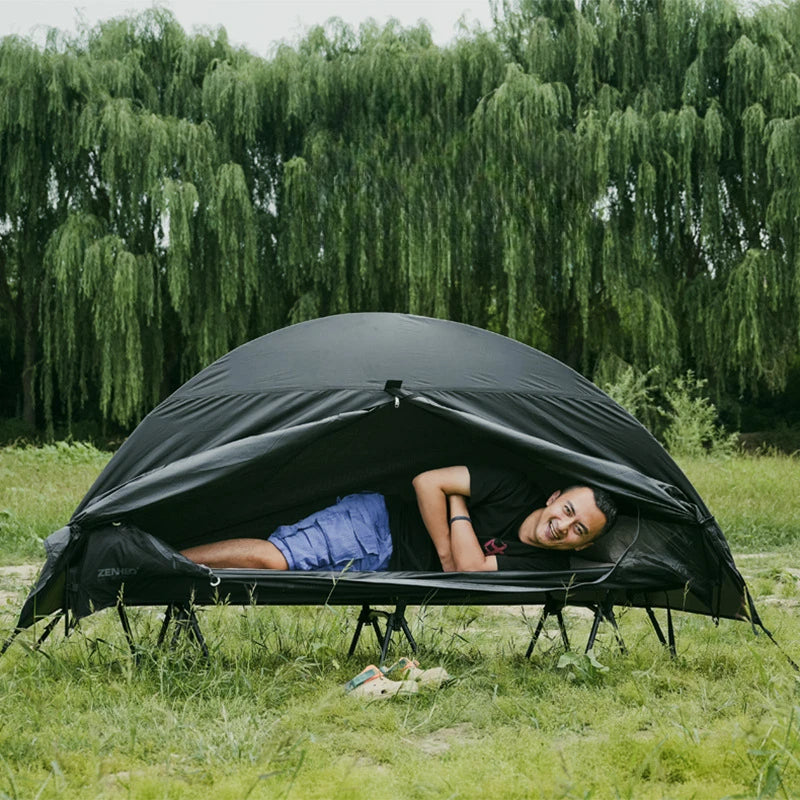 Seasonal Clearance Lightweight Camping Bed Tent , Waterproof Backpack Tent for Hiking, Beach & Marching Cot