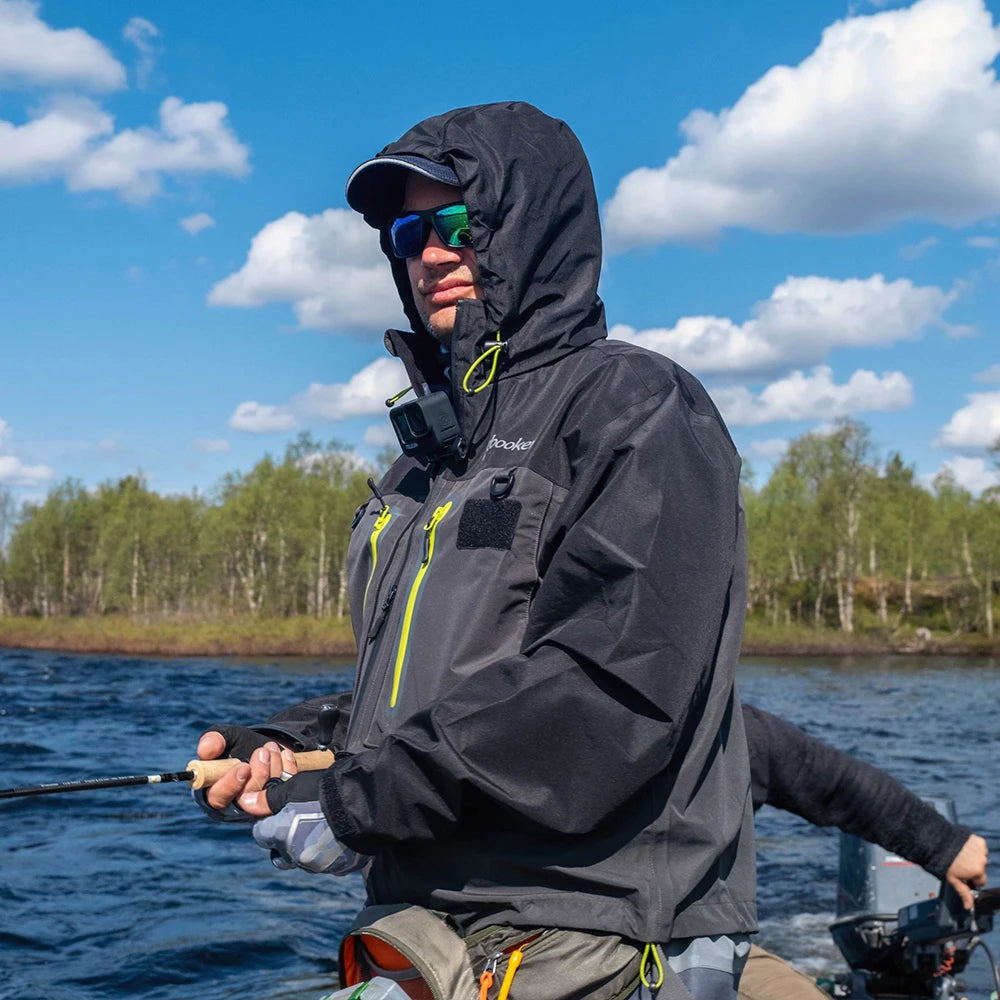 Men's Breathable  Fly Fishing Wading Jacket  Waterproof  Fishing Wader Jacket  Clothes Outdoor Hunting Fishing Clothing