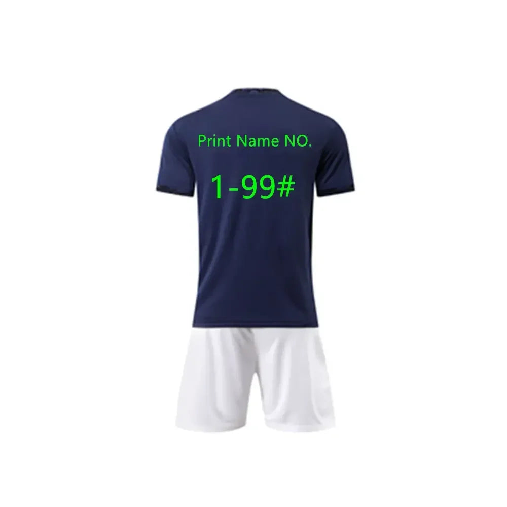 Children's Sports Suit Boy Girl  Fans Shirt Training Wear Games   Shirt  Men Kids Child Sets Kit Uniform Pajamas and Robes