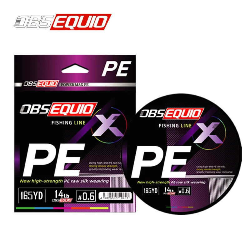 OBSEQUIO Multifilament PE Braided Fishing Line 150m/200m/250m Japan Smooth X8 Strands Sea Spinning For Saltwater Freshwater Wire
