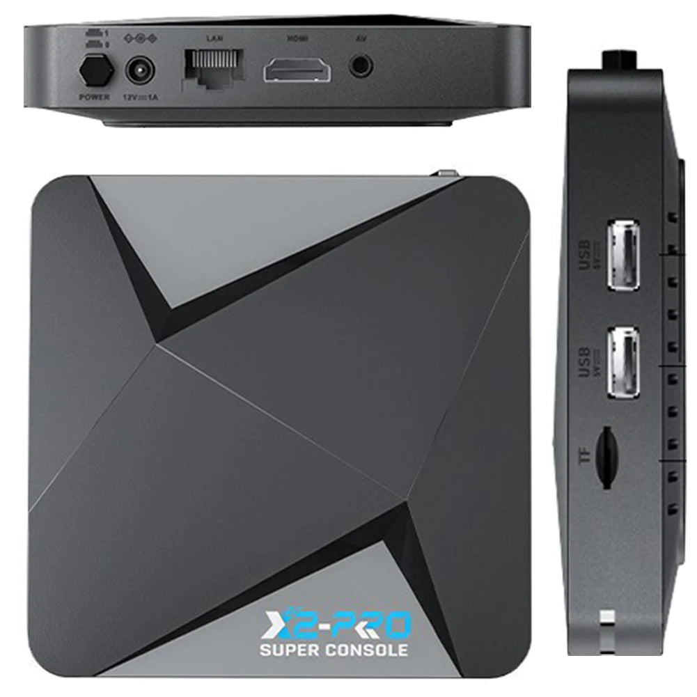 Video Game Console 65000+ Games Super Console 60+ Game Emulators 2.4G/5G BT 4.3 for DC/Arcade/MAME/Sega for Saturn