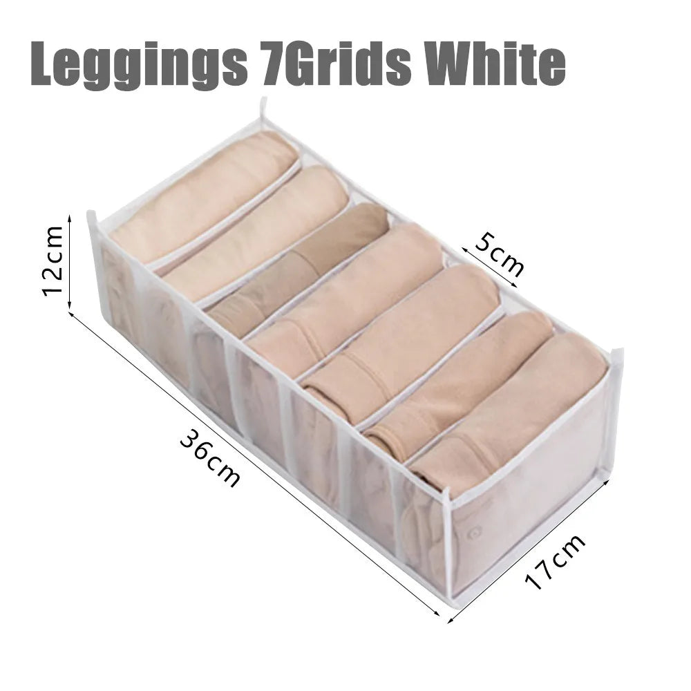 Clothing Storage Organizer Box Cabinets Drawer Jeans Organizer Underwear Pants T-Shirt Socks Storage Box Save Wardrobe Space