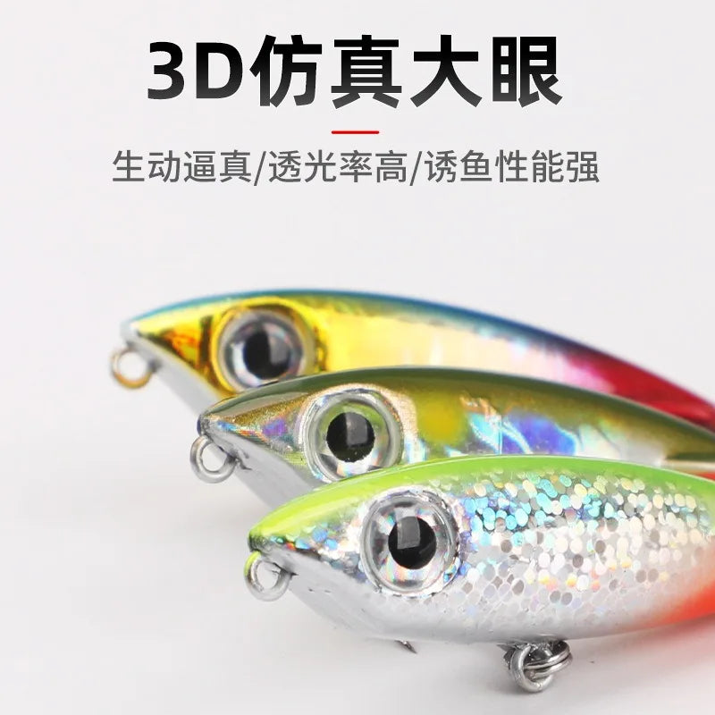 1 Pcs Top Water Pencil Fishing Lure 5cm 3.1g Floating Dog Walking Wobblers Tackle Artificial Hard Bait With  For Bass