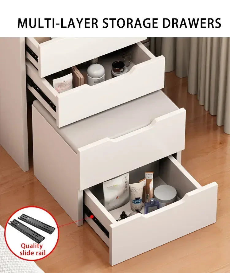#Cheap Mini Small Vanity Desk For Makeup Mirrored Wooden Dressing Makeup Vanity Table With Shipping Included##