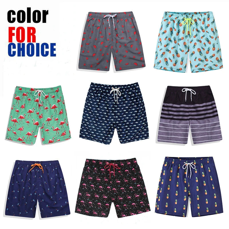 DATIFER 2026 Summer Men's Sports Short Beachwear Shorts Para Hombre Surfing Swimming Trunks Bathing Fitness Swimsuits