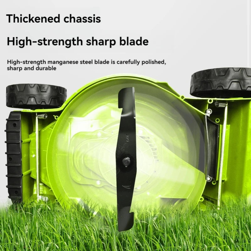 1600W Powerful Electric Lawn Mower, Weeding Machine, Hand Push Electric Household Weeding Machine, Lawn Mower