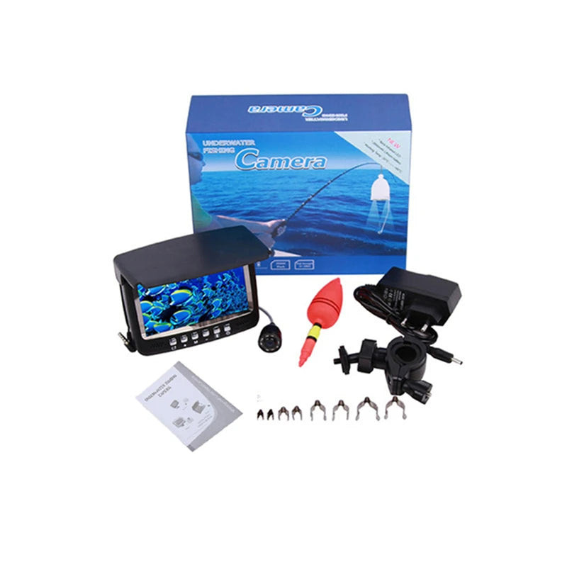 4.3 Inch Underwater 15/30M Fishing Camera DVR Take Photo and Video Fish Finder