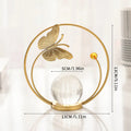 European Style Decorative Glass Crystal Figurines