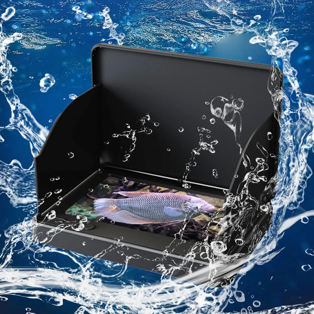 Portable Fish Depth Finder Water Handheld 1080P 4.3 Inch LCD Video Fish Finder Underwater 220° Fishing Camera With Night Vision