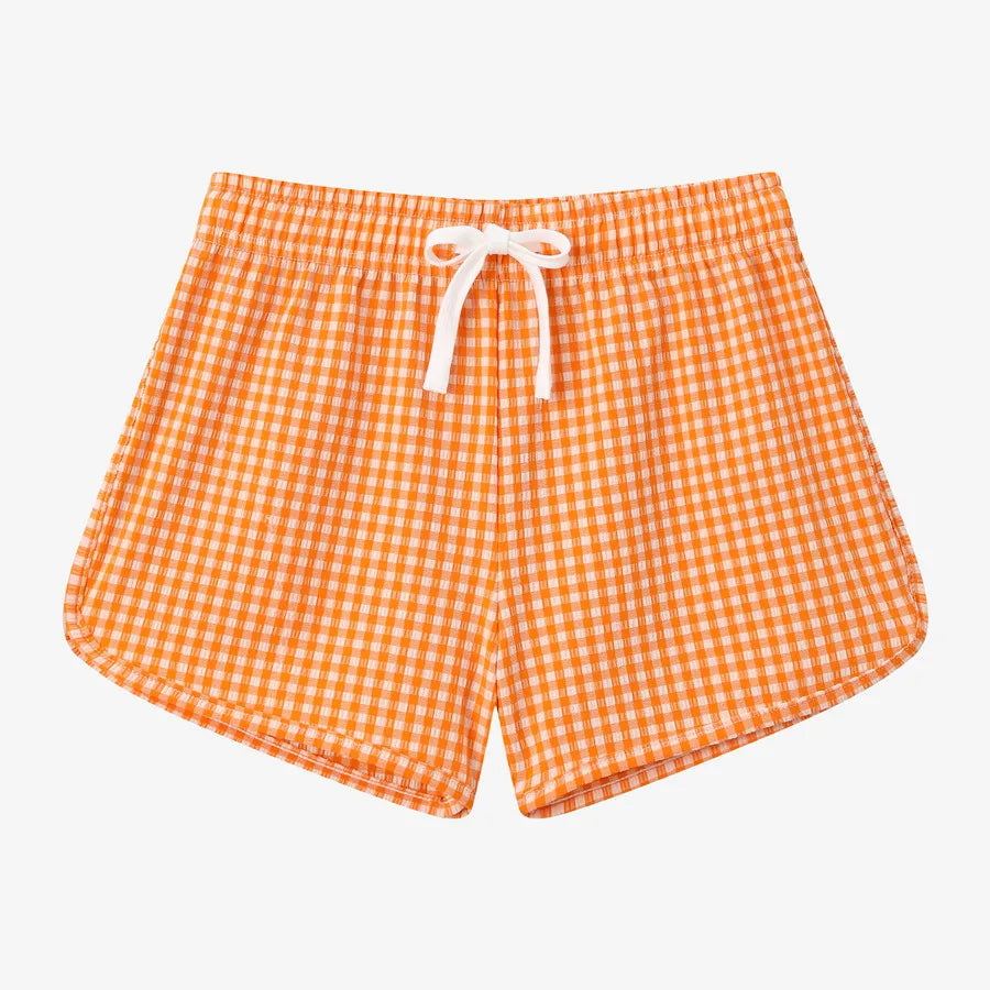 Clearance sale AS 2025 kids gingham swimwear collection