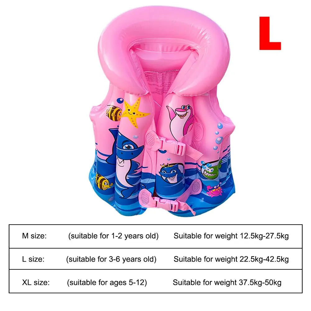 Baby Float Life Vest Jacket Children PVC Drifting Safety Vest Swimming Vest for Children Buoyancy Floating Vest Swimming Vest