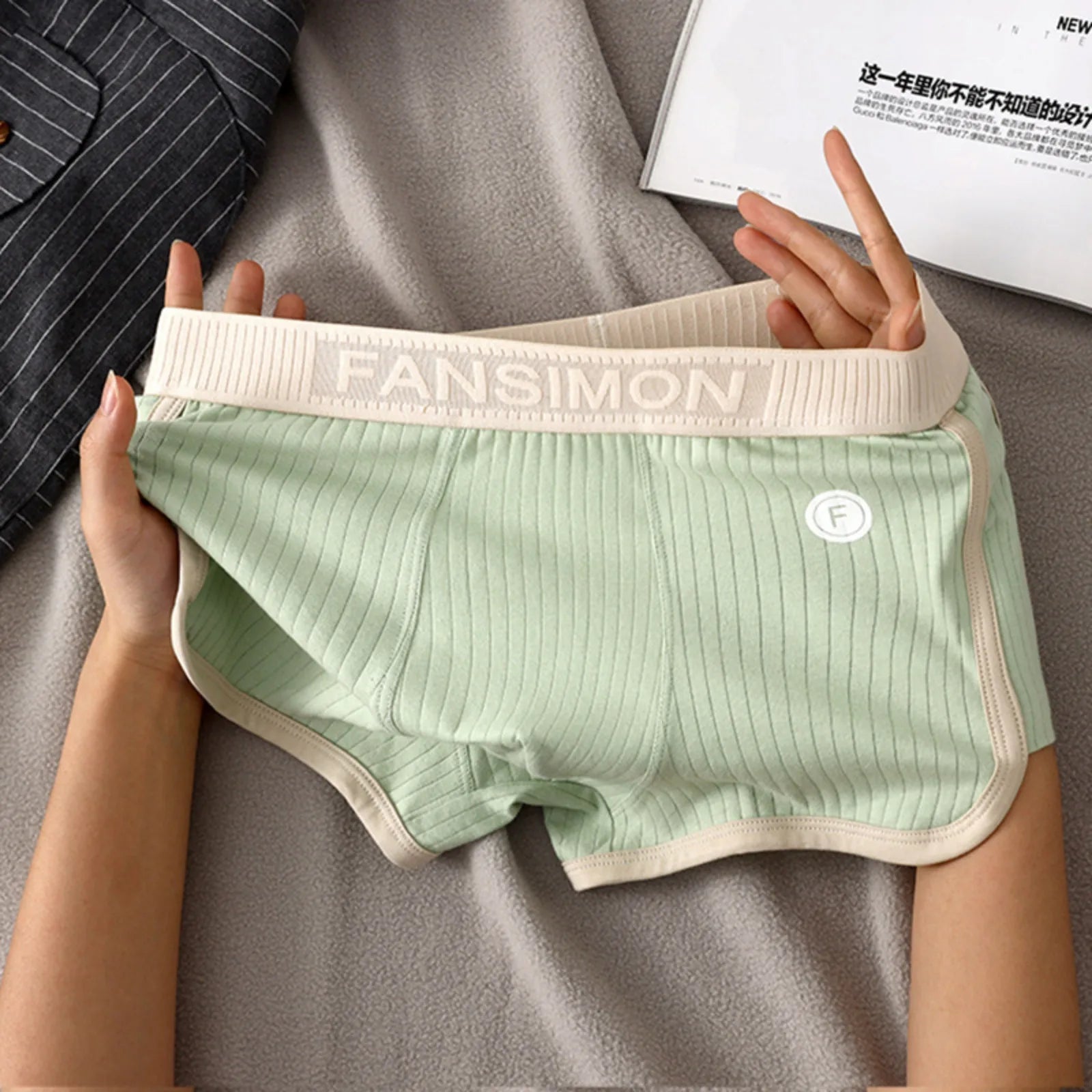 Men Panties Cotton Boxer Shorts Man Underwear Mens Boxers Breathable U Convex Male Underpants Sexy Plus Size