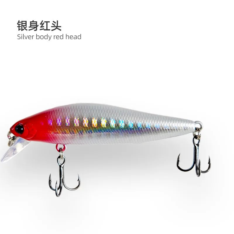 New Fishing Lure 4g 7g 10g MINNOW Bass Pike Artificial Hard Bait Sinking Crankbait Wobblers Quality Professional Depth1-1.5m
