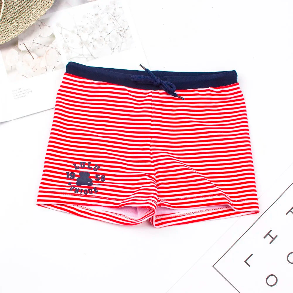 9 Styles Print Boys Kids Swim Trunks Shorts 3 Colors Bandage Kids Swimsuit Boys Swimming Trunk Swimwear Summer Bathing Suit A108