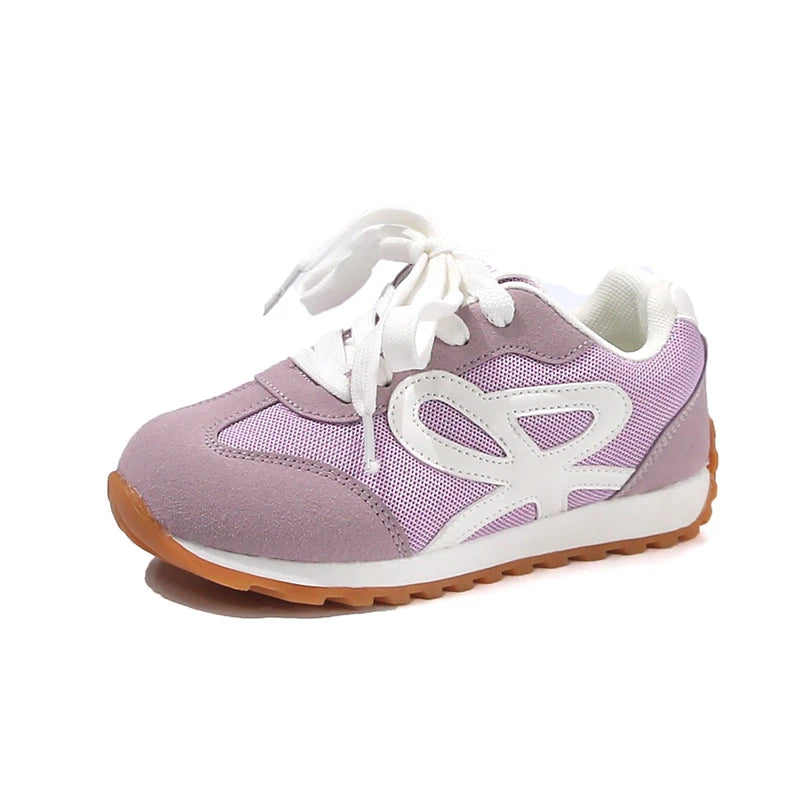 Girls' casual sports white shoes Spring and Autumn new lightweight and versatile low top board shoes Men's moral training shoes