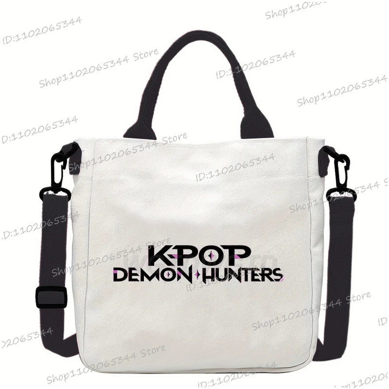 Fashion Woman Men Anime Cartoon Small Shoulder Bags Rumi Tiger Print Handbags Korean Ulzzang Student Crossbody Bag Gifts