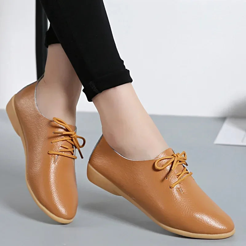 New Moccasins Shoes for Women Brand Women Shoes High Quality Soft Comfortable Casual Shoes Plus Size 35-44 Zapatillas De Mujer