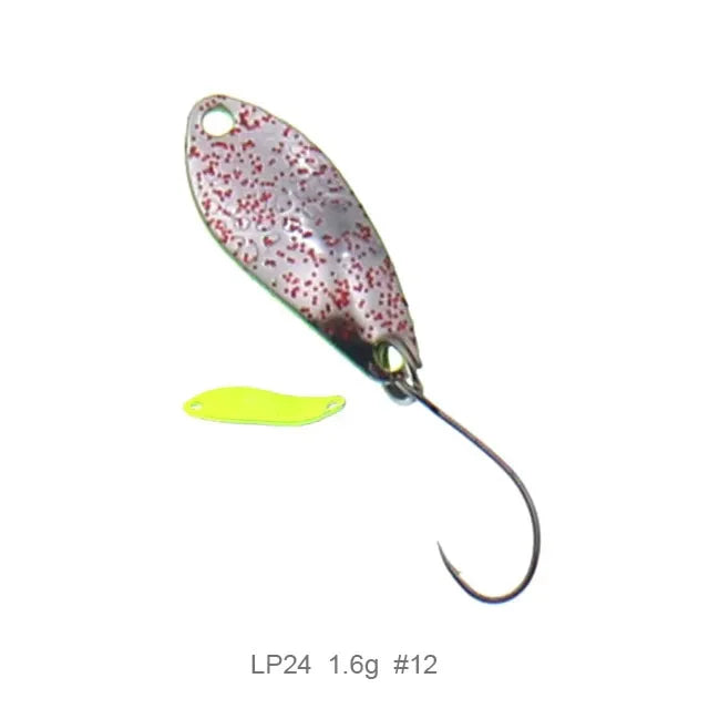 Fishing  Spoon Trout Lures1.5g 25mm UV Colors Ultralight Fishing Tackle Freshwater Artificial Bait