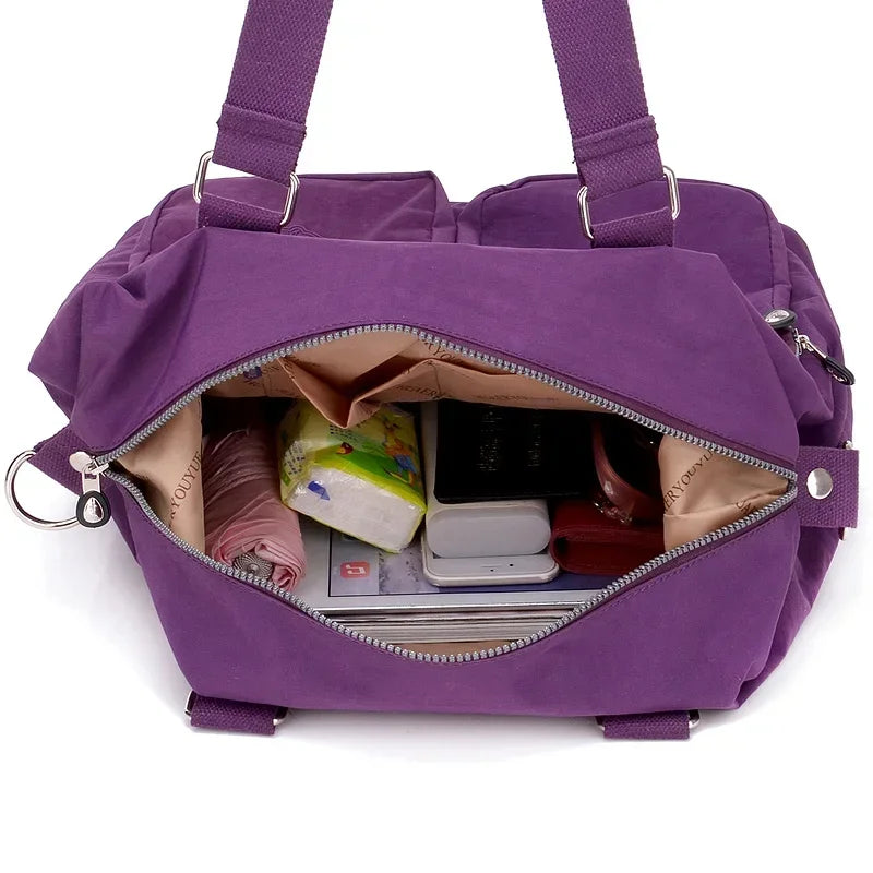 Women's Fashion Top-Handle Bag for Women Big Handbag Nylon Crossbody Bags Waterproof Shoulder bag purses and handbags bolsos sac