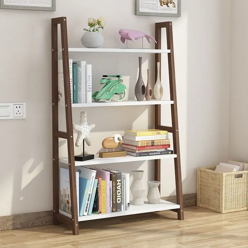 Home Furniture Bookshelves Modern Design Wooden Metal Bookcases  Room Design