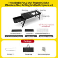 BEIYUE  Grill Outdoor Portable Bbq Grill Charcoal Grill For Home Use Pull-Out Folding Charcoal Grill Charcoal St