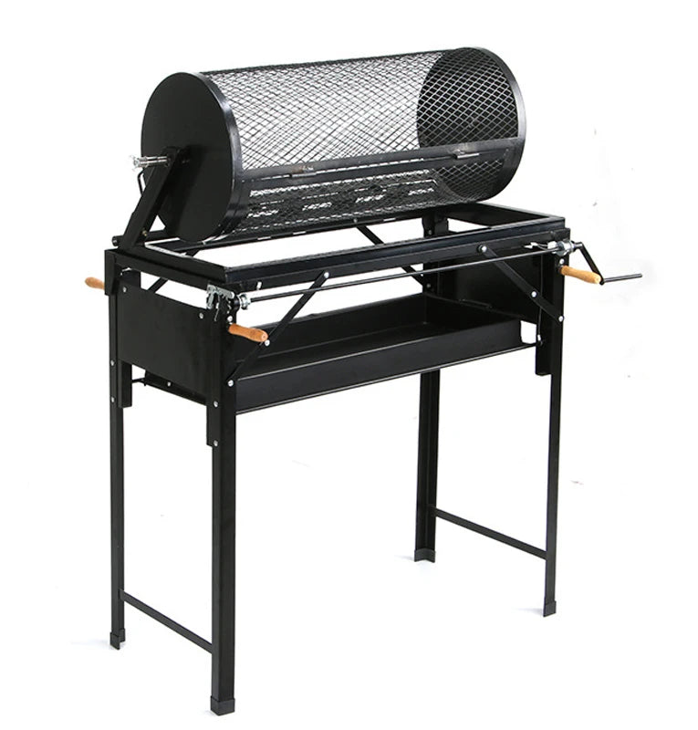 Portable Charcoal Grill Indoor Outdoor Family Events Party BBQ Grill Camping Picnic Trip