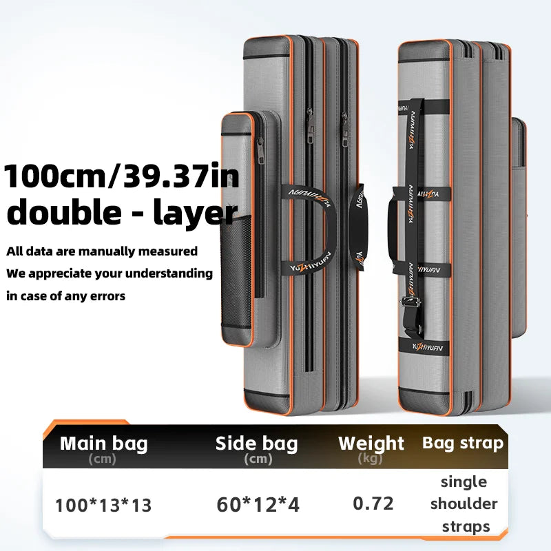 Fishing Tackle Bag, Durable Waterproof Fishing Gear Bag Portable Outdoor Storage Bag for Anglers