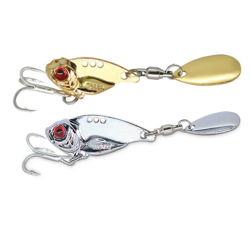 Spinner Fishing Lures Wobblers Sequin Spoon Crankbaits Artifical Easy Shiner VIB Baits for Fly Fishing Trout Pesca