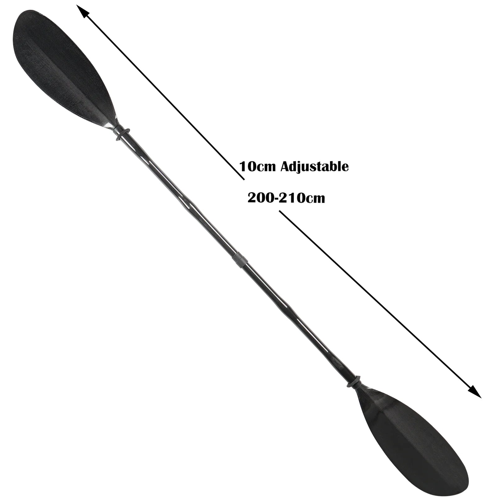 750g Bent Shaft Kayak Paddle For Inflatable Surfboard Lightweight Full Carbon Kayak Oars Adjustable Boat Oars Surfing Paddle